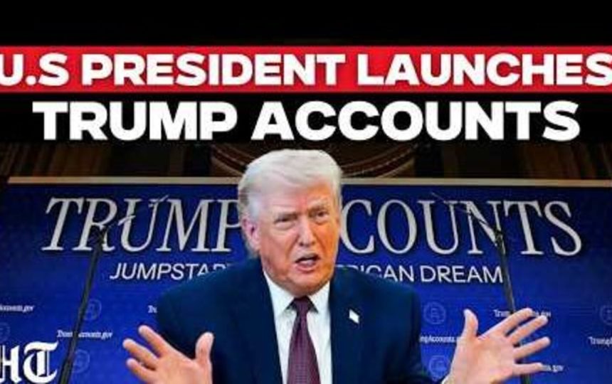 Trump rings Wall Street opening bell from Oval Office to celebrate launch of Trump Accounts