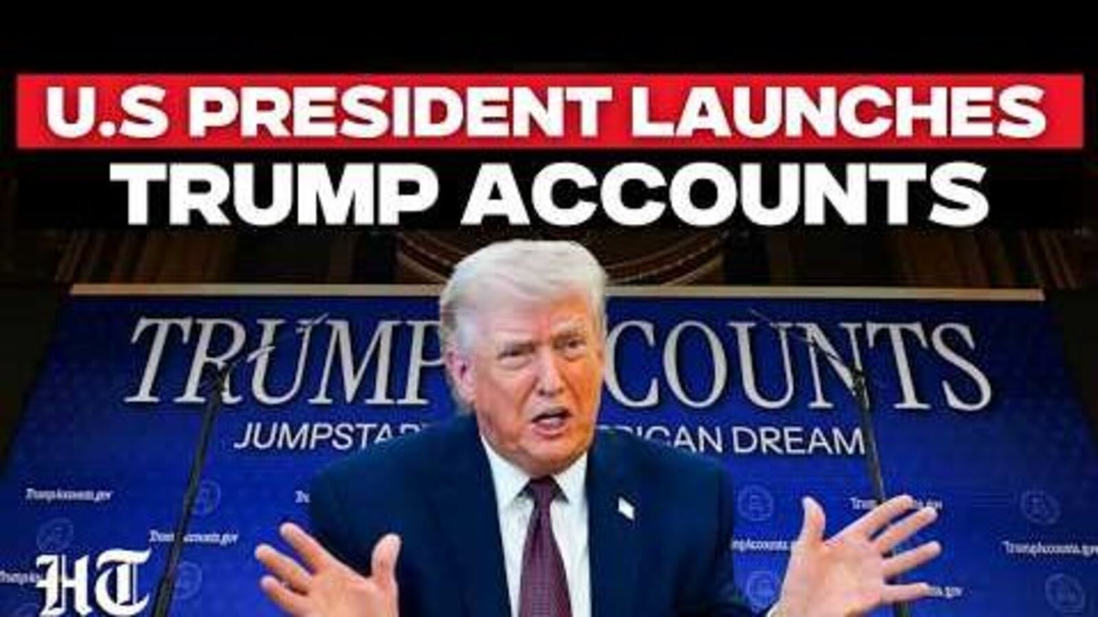 Trump rings Wall Street opening bell from Oval Office to celebrate launch of Trump Accounts