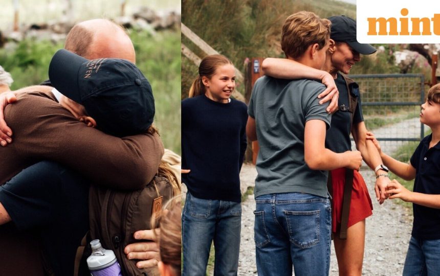 Princess Kate shares emotional family photos after completing gruelling Three Peaks Challenge for cancer charity