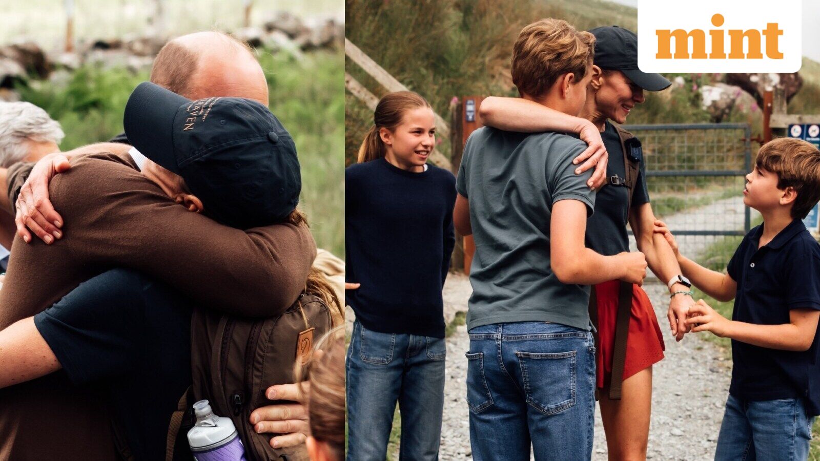 Princess Kate shares emotional family photos after completing gruelling Three Peaks Challenge for cancer charity