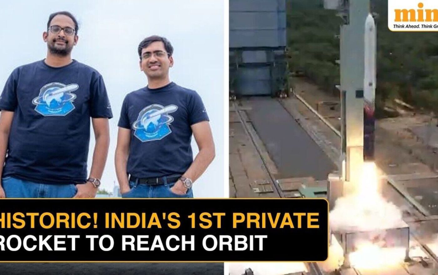 Vikram-1 rocket successfully places tech payloads, postcards from astronauts, PM Modi into orbit