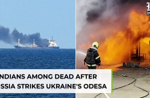 Four Indians killed, 1 critically injured in attack on ship departing Ukraine’s Odesa port