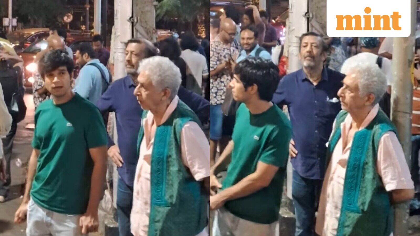 Did Naseeruddin Shah attend the CJP protest in Jantar Mantar? Viral video is NOT from Delhi