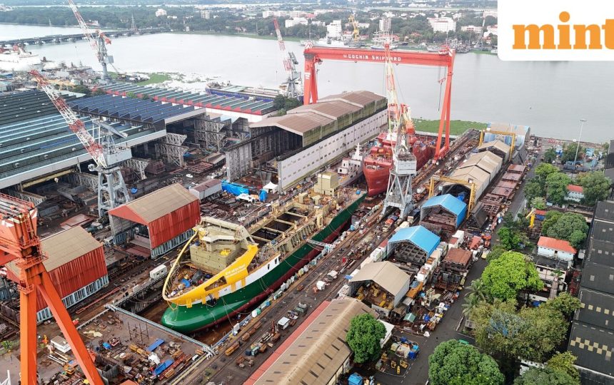 Govt to sell up to 5.04% stake in Cochin Shipyard via OFS; floor price fixed at ₹1,400 a share