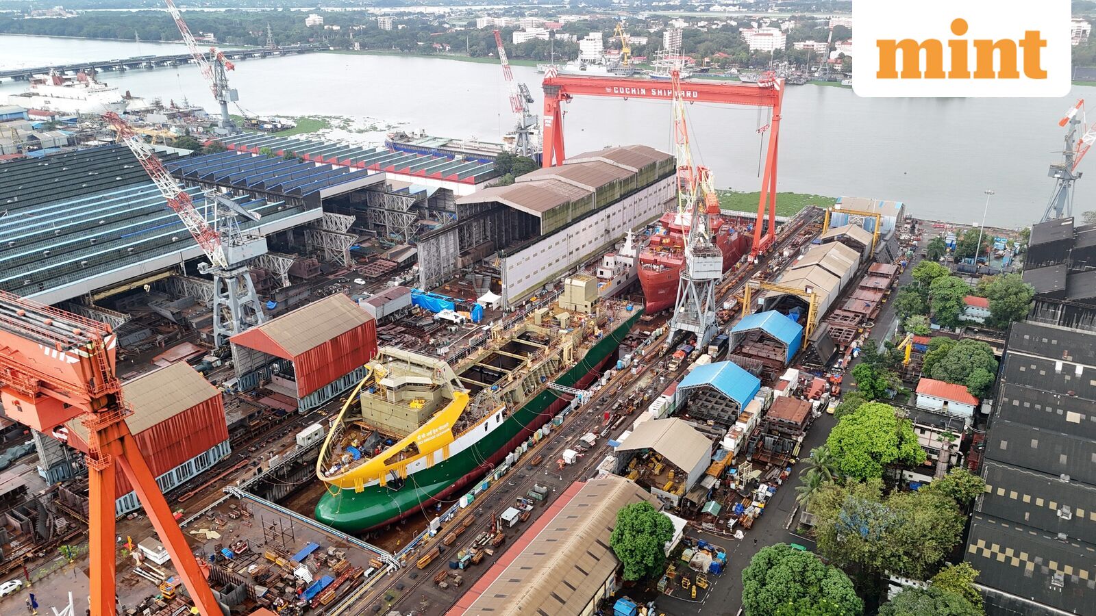 Govt to sell up to 5.04% stake in Cochin Shipyard via OFS; floor price fixed at ₹1,400 a share