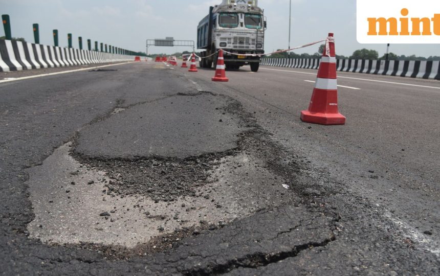 Monsoon damages 143 km of National Highway stretches across 20 states; over 32,000 NH road deaths in 2026