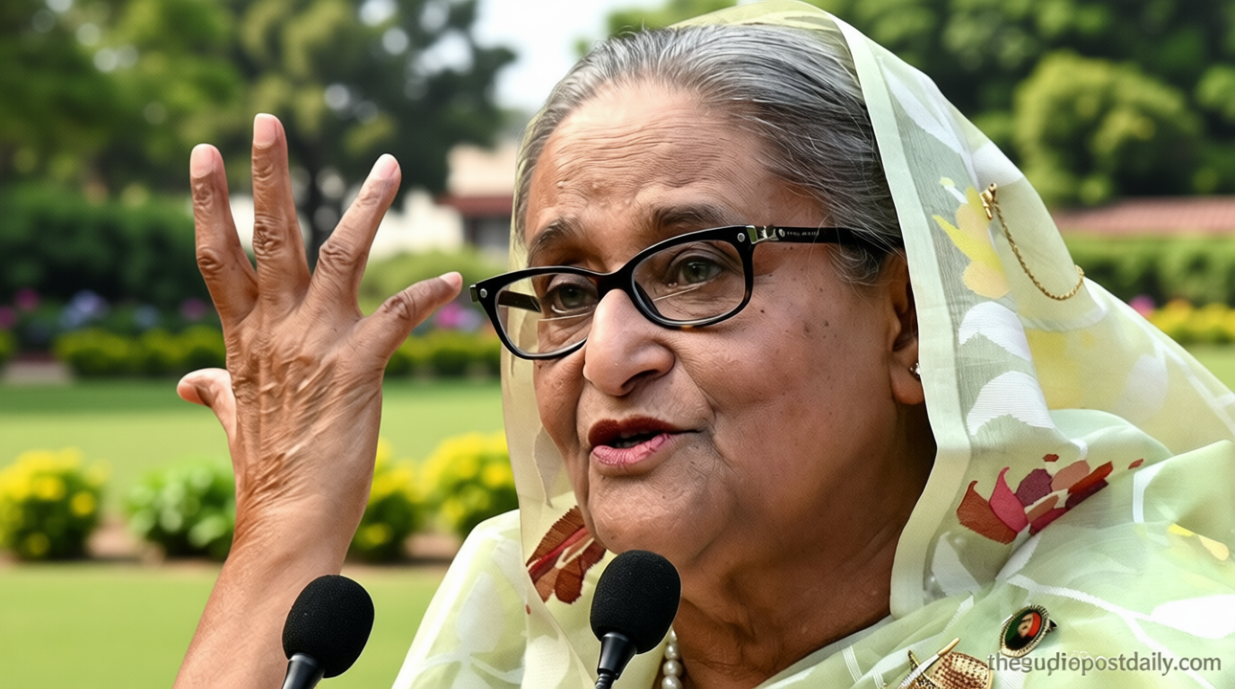Sheikh Hasina to make first public appearance in two years on Wednesday ahead of Bangladesh return