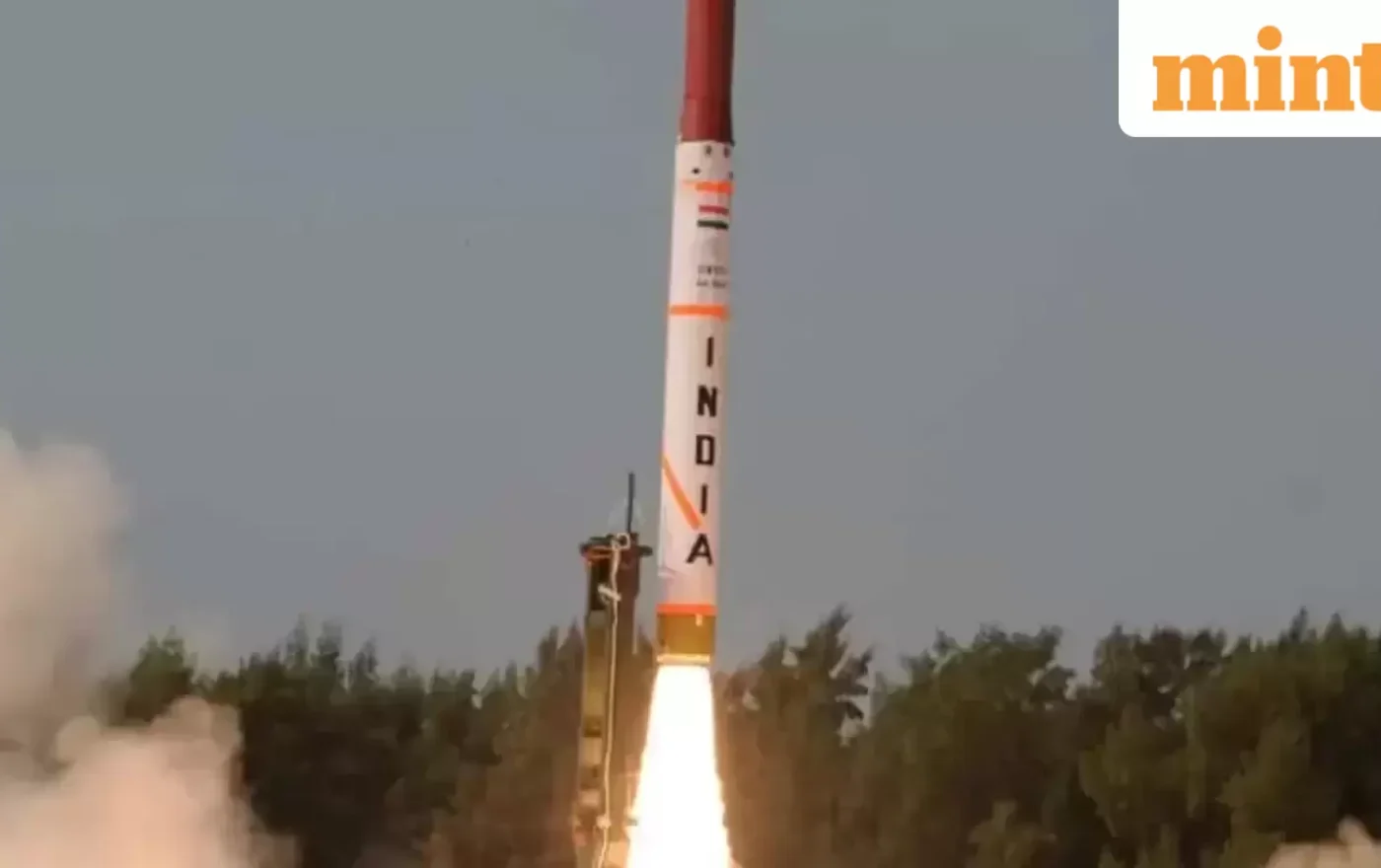 India successfully test-fires nuclear-capable Agni-4 ballistic missile off Odisha coast