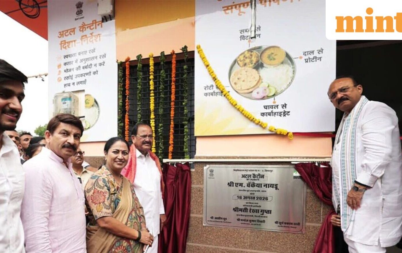 Delhi govt offering ₹5 meal? Key locations of newly launched 25 Atal Canteens across capital city