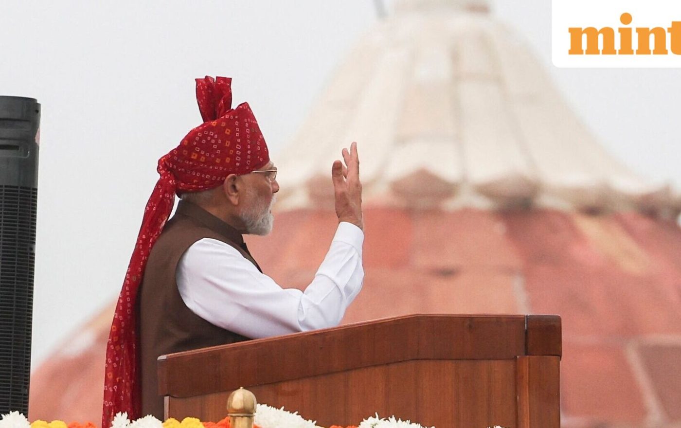 80th Independence Day: PM Modi delivers shortest Red Fort speech in 4 years – When was his longest?