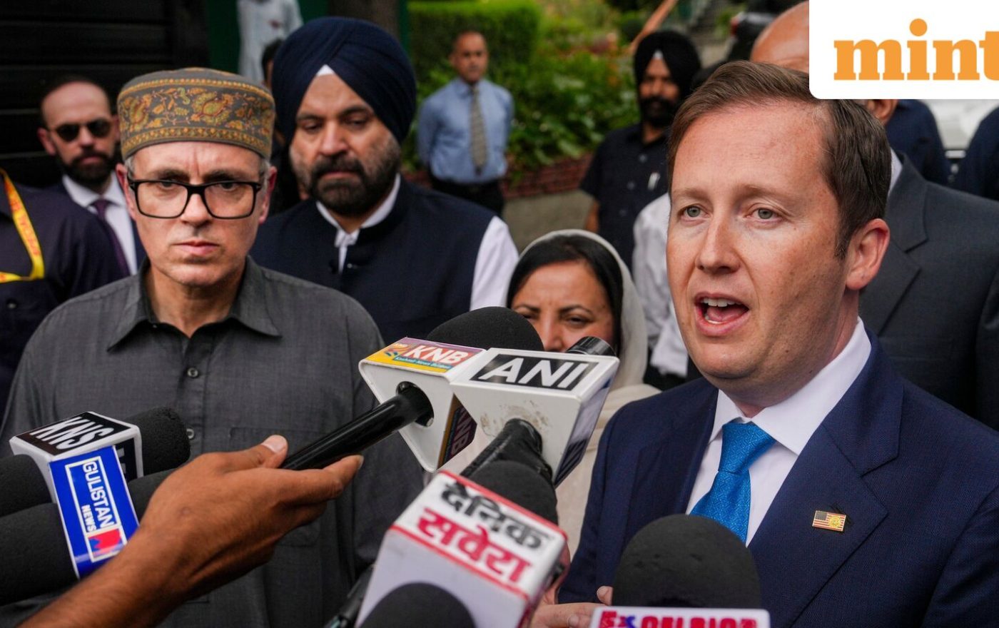 US envoy Sergio Gor hints at ‘downgrading’ travel advisory for J&K after meeting CM Omar Abdullah