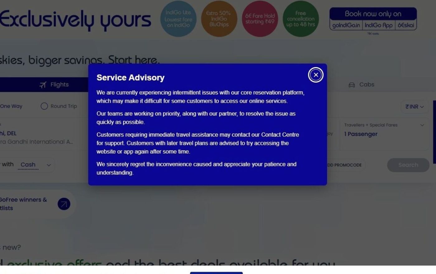IndiGo flyers alert! Unable to book tickets, check-in? Airlines reports reservation platform issues: What you can do