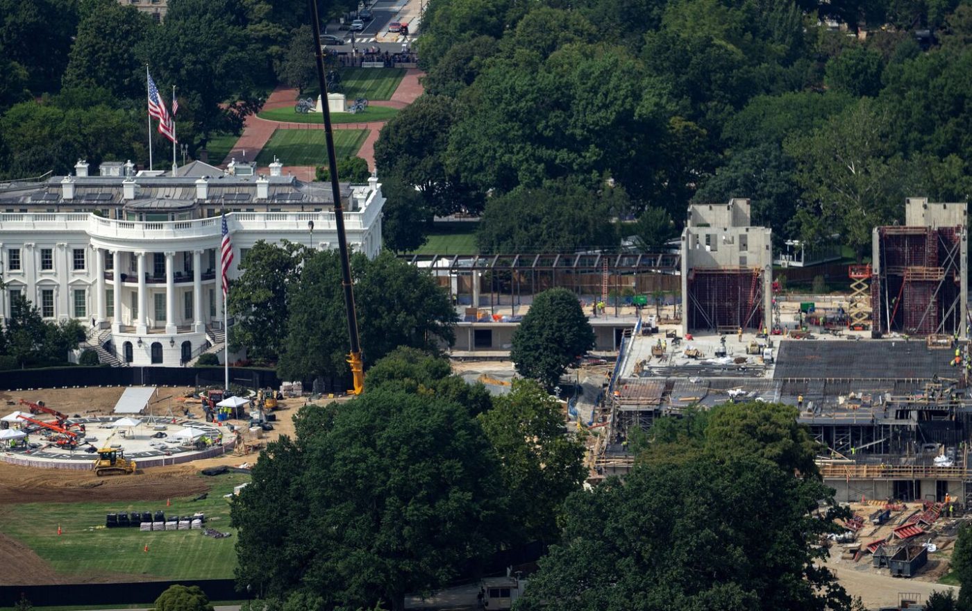 Trump asks Supreme Court to allow White House ballroom construction to continue
