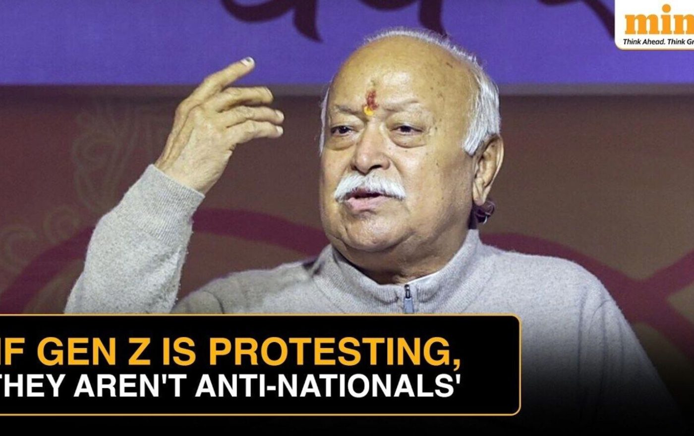 ‘Gen Z protesters not anti-national’: RSS chief Mohan Bhagwat backs dialogue, calls education grievances ‘genuine’