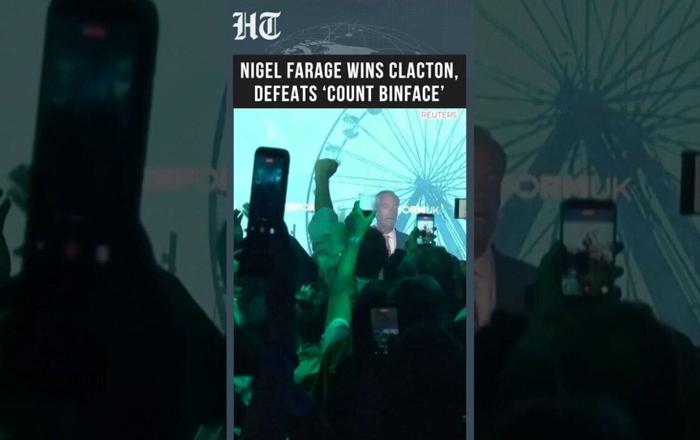 Who is Count Binface? ‘Bin-on-head’ comic claims ‘moral victory’ against Nigel Farage in UK’s Clacton by-election