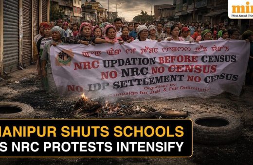 Manipur shuts all educational institutes for 3 days amid protests over Census before NRC