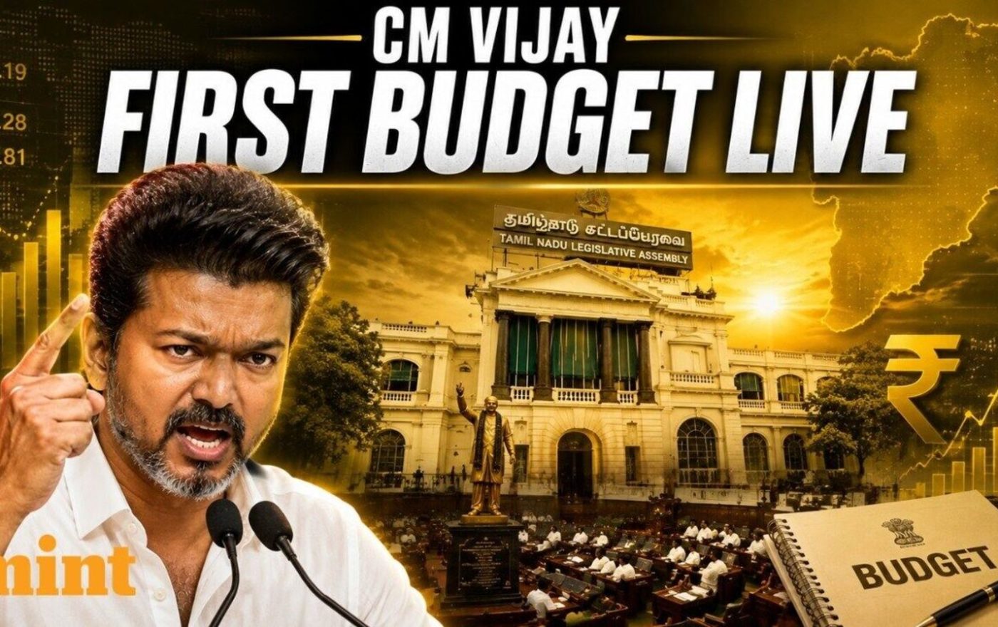 Tamil Nadu Budget 2026: From gold for newborns to laptops for students, all major announcements in Vijay’s first budget