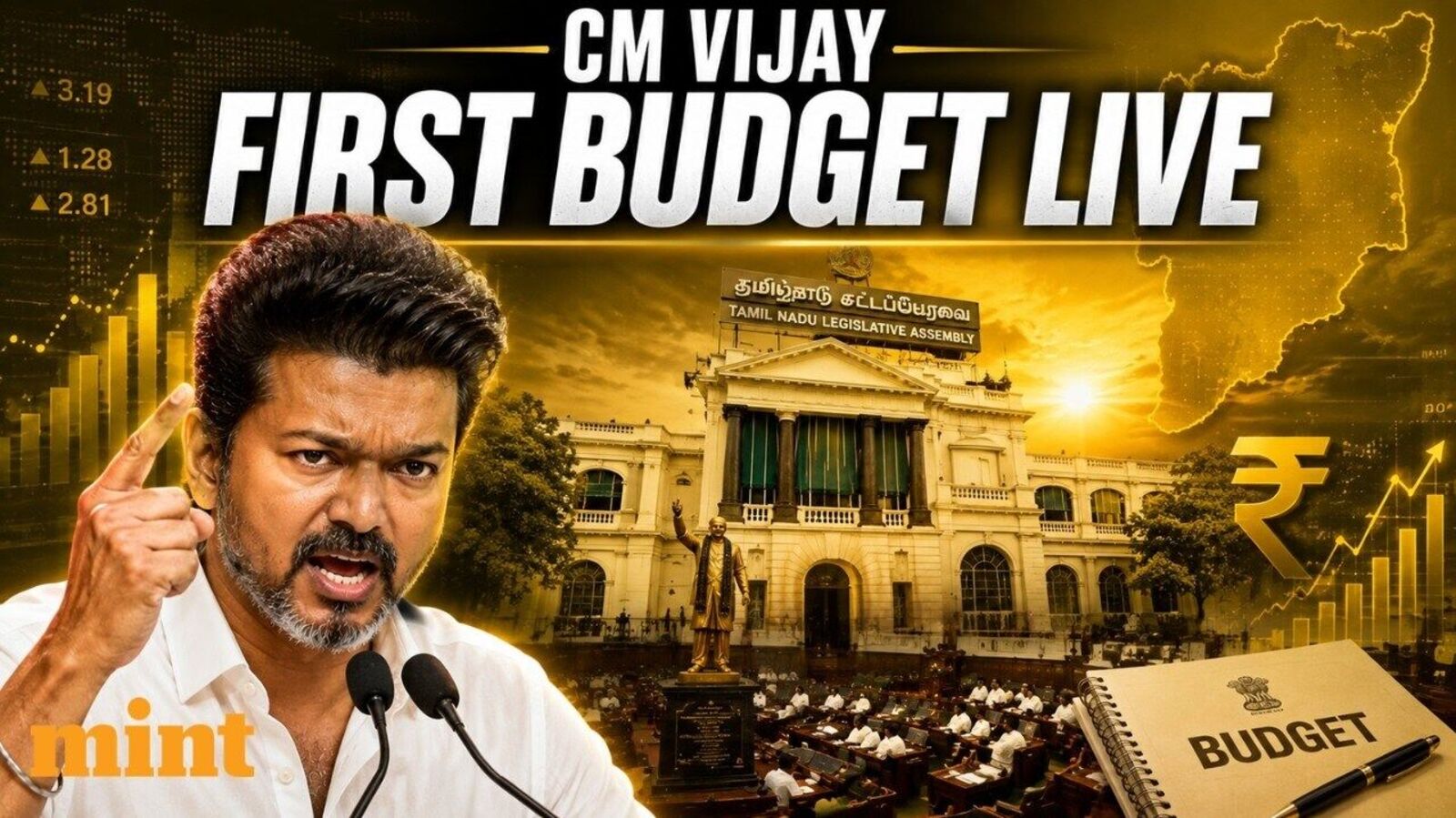 Tamil Nadu Budget 2026: From gold for newborns to laptops for students, all major announcements in Vijay’s first budget