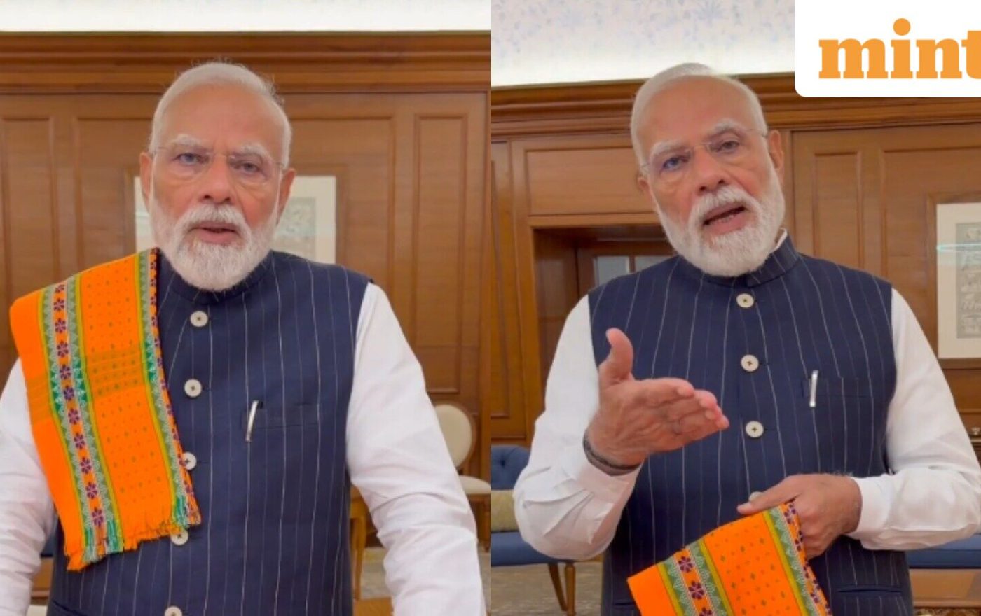 PM Modi urges people to celebrate National Handloom Day, encourages people to make GRWM videos