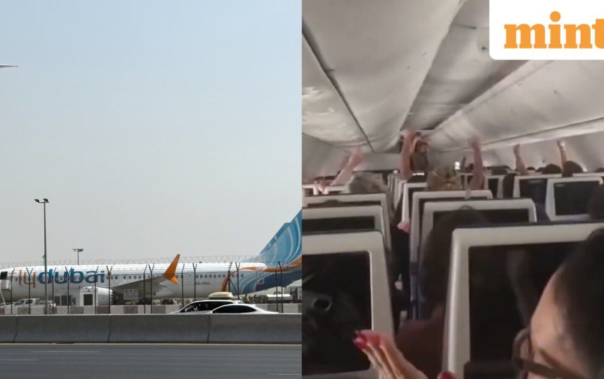 FlyDubai flight scare: Passengers pray, sing as plane makes emergency landing in Saudi Arabia | Video