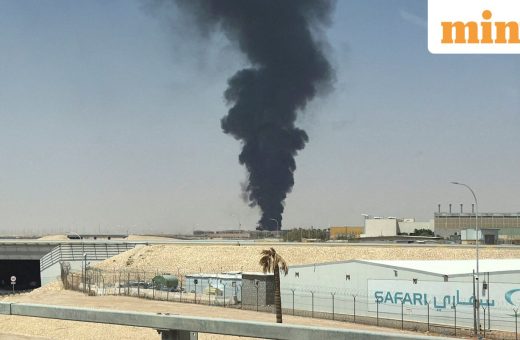Houthis claim attacks on Saudi capital after flames, black smoke seen near Riyadh airport