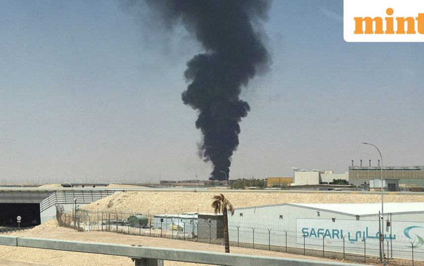 Houthis claim attacks on Saudi capital after flames, black smoke seen near Riyadh airport