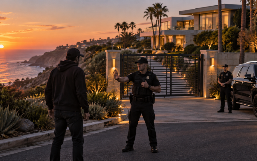 Trespasser stopped outside ex V-P Kamala Harris’ Malibu residence, year after Trump revoked Secret Service protection
