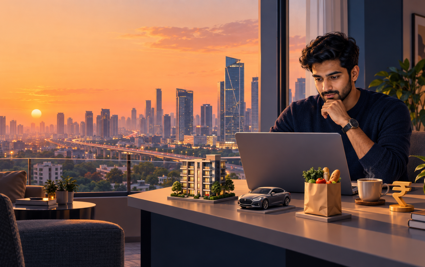 ₹93,290 a month in Gurugram: Techie breaks down rent, car, food and lifestyle expenses