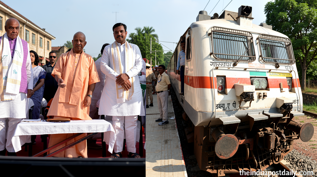 India-Nepal rail link resumes: UP CM Yogi Adityanath flags off Varanasi-Nepalgunj trains