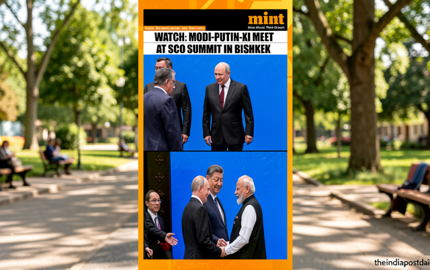 Thaw in India-China ties? PM Modi, Xi Jinping interact, shake hands on the sidelines of SCO Summit in Kyrgyzstan