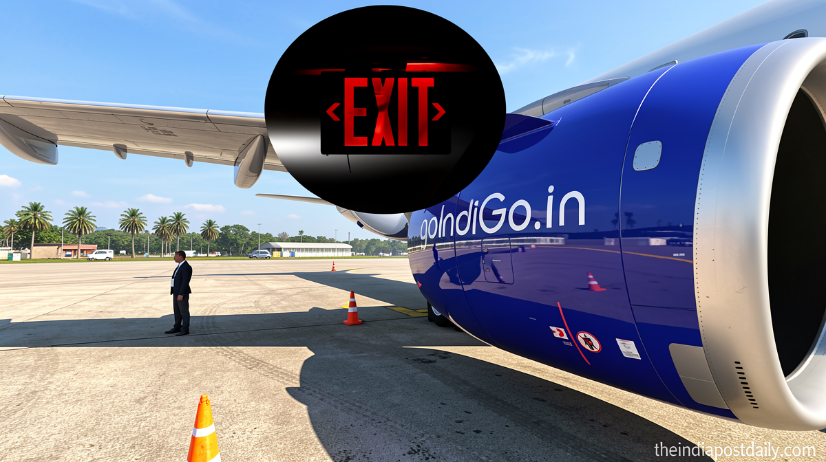 Goa-Delhi IndiGo flight returns to Mopa Airport after engine issue triggers emergency response