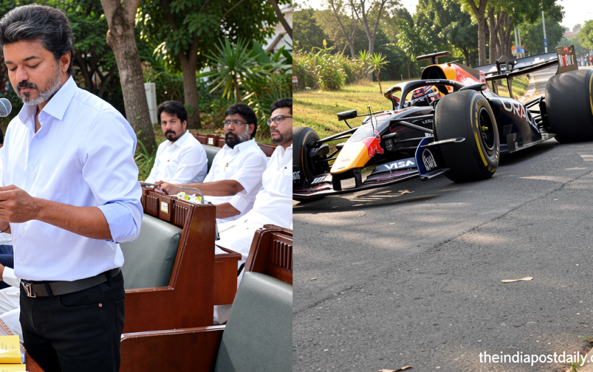 ₹1,200-Cr Secretariat, Olympic City, Formula 1 track: Vijay announces Chennai makeover plan