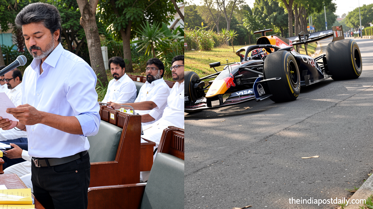 ₹1,200-Cr Secretariat, Olympic City, Formula 1 track: Vijay announces Chennai makeover plan
