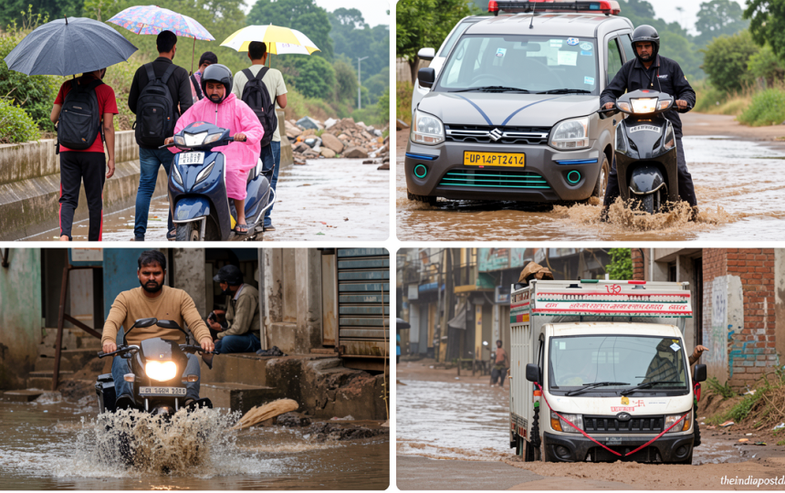 Delhi-NCR braces for more rain as IMD issues alert for another spell of ‘heavy’ showers– full weather report here