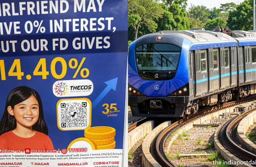 ‘Girlfriend may give 0% interest’: FD advertisement on Chennai Metro was flagged by DMK MP triggers row