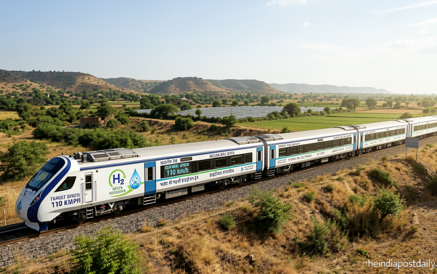 India’s hydrogen train may soon race at 110 kmph; Railways explores new routes