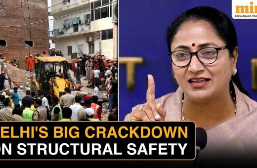 CCTV captures shocking moment of PG collapse in Delhi’s Satya Niketan – top updates as search continues on second day
