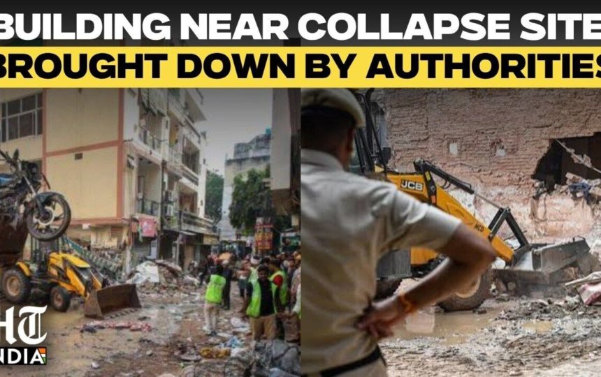 Delhi Satya Niketan building collapse: PG operator arrested, adjacent unsafe building demolished | Top updates