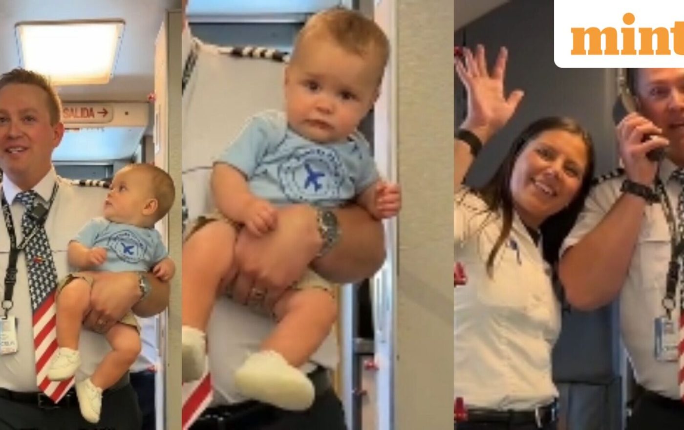 29 flights at 7 months? Baby goes viral after Southwest pilot parents share record in welcome address | Watch video