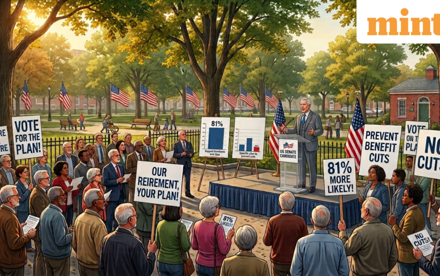 Social Security becomes Senate election flashpoint: 81% of voters prefer candidates who promise to prevent benefit cuts