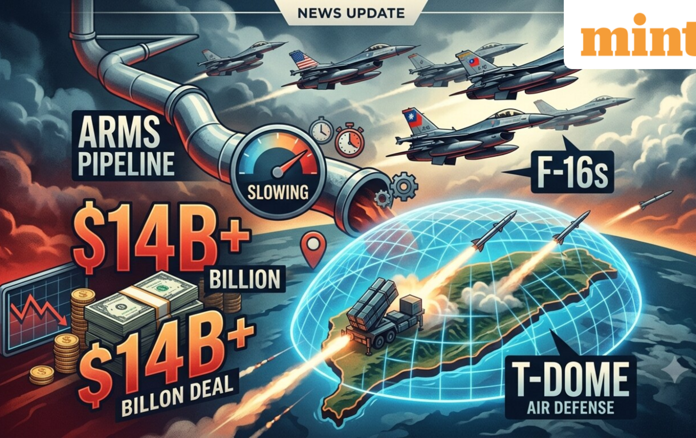 Taiwan’s US arms pipeline is slowing: What we know so far about F-16 fighter jets, $14 billion deal and T-Dome
