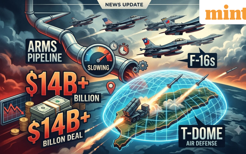 Taiwan’s US arms pipeline is slowing: What we know so far about F-16 fighter jets, $14 billion deal and T-Dome